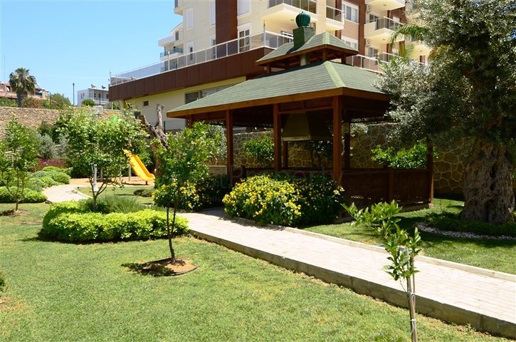 شقة مفروشة ضمن مجمع مريح في منطقة افسالار – ألانيا