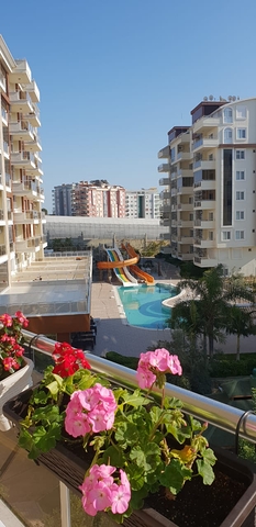 شقة مفروشة ضمن مجمع مريح في منطقة افسالار – ألانيا