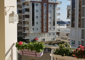 شقة مفروشة ضمن مجمع مريح في منطقة افسالار – ألانيا