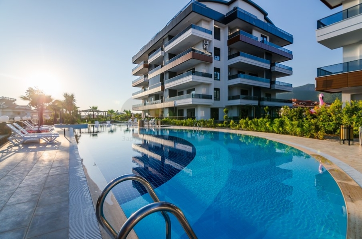 شقق وبنتهاوس ضمن مجمع حديث في منطقة أوبا – ألانيا