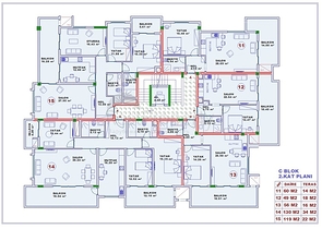 شقق وبنتهاوس ضمن مجمع حديث في منطقة أوبا – ألانيا