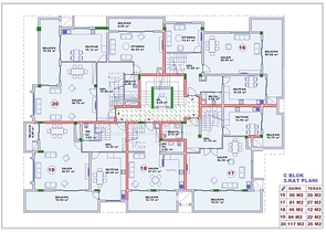 شقق وبنتهاوس ضمن مجمع حديث في منطقة أوبا – ألانيا