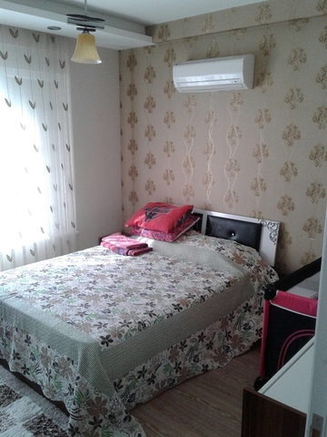 شقة مفروشة على بعد 250 متر من البحر في منطقة كونيالتي – أنطاليا