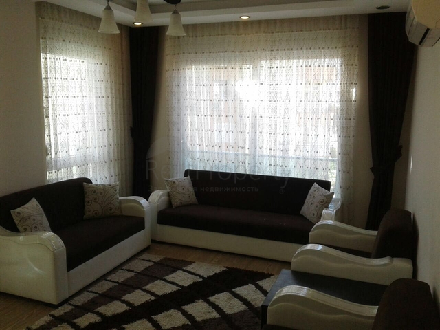 شقة مفروشة على بعد 250 متر من البحر في منطقة كونيالتي – أنطاليا