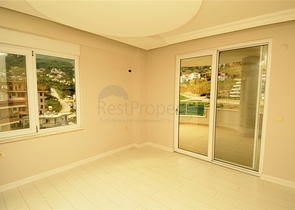 شقة بإطلالة جبلية خلابة في منطقة جيكجيلي – ألانيا