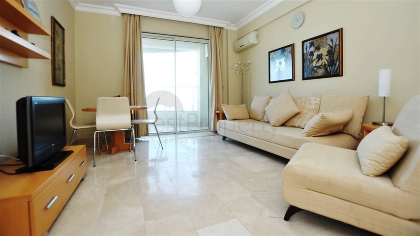 شقة بإطلالة جبلية وبحرية في منطقة كارجي جاك – ألانيا