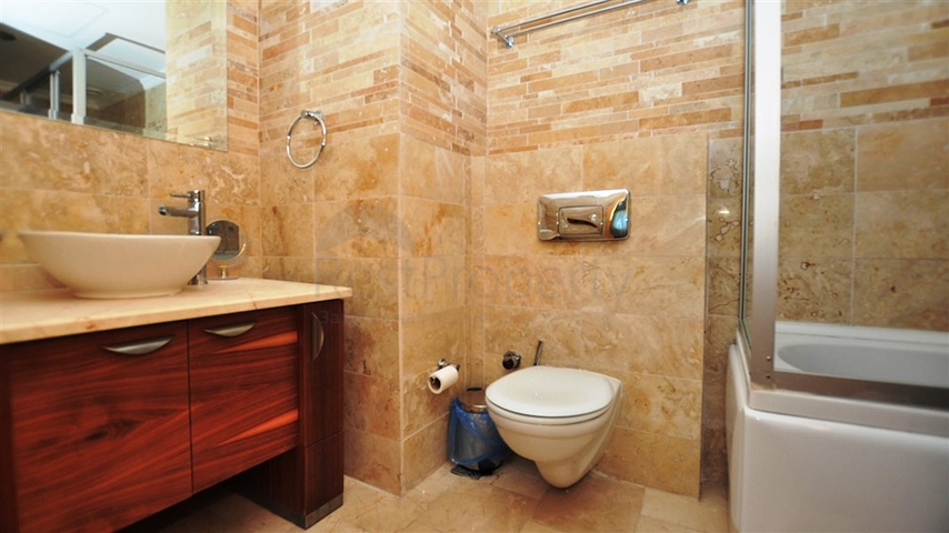 شقة بإطلالة جبلية وبحرية في منطقة كارجي جاك – ألانيا