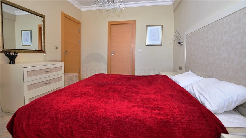 شقة بإطلالة جبلية وبحرية في منطقة كارجي جاك – ألانيا