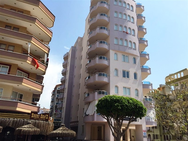 شقة مفروشة على بعد 200 متر من شاطئ البحر في منطقة محمود لار – ألانيا