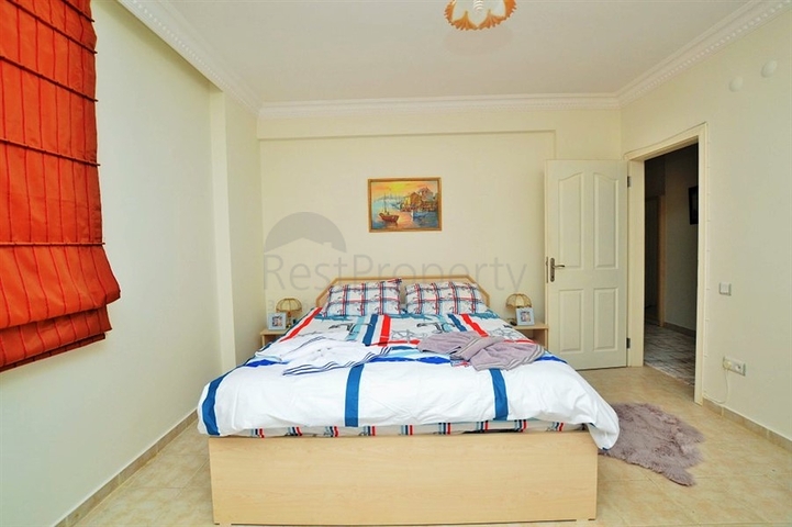 شقة مفروشة على بعد 200 متر من شاطئ البحر في منطقة محمود لار – ألانيا