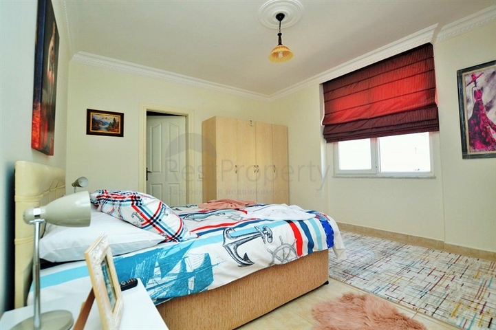 شقة مفروشة على بعد 200 متر من شاطئ البحر في منطقة محمود لار – ألانيا