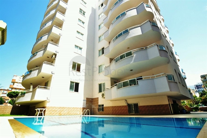 شقة مفروشة على بعد 200 متر من شاطئ البحر في منطقة محمود لار – ألانيا