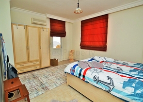 شقة مفروشة على بعد 200 متر من شاطئ البحر في منطقة محمود لار – ألانيا