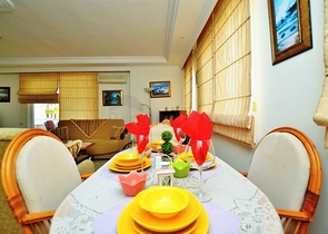 شقة مفروشة على بعد 200 متر من شاطئ البحر في منطقة محمود لار – ألانيا