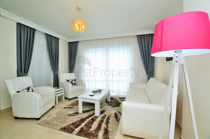 شقة مفروشة بغرفتي نوم في منطقة محمود لار – ألانيا