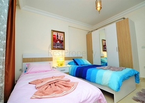 شقة مفروشة بغرفتي نوم في منطقة محمود لار – ألانيا