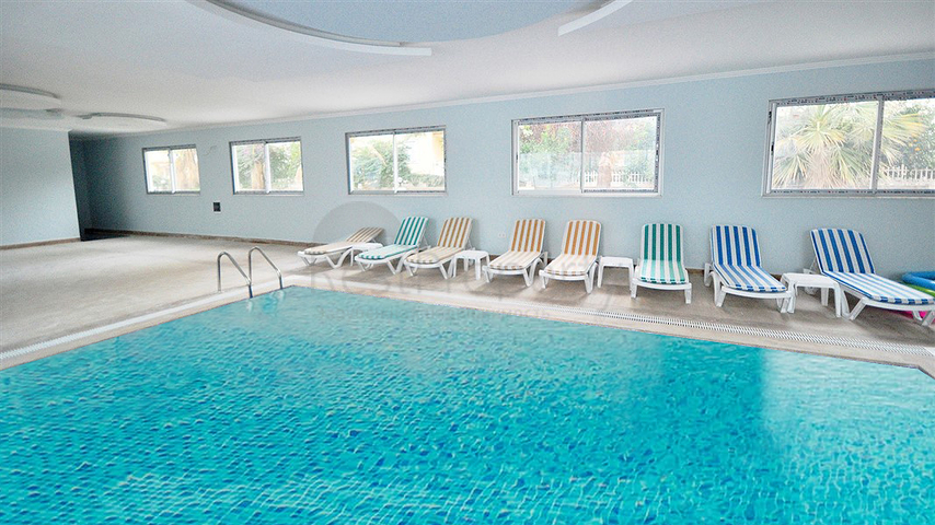 شقة بإطلالة بحرية خلابة في منطقة محمود لار – ألانيا