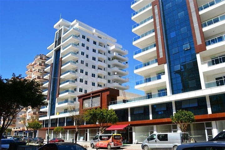 شقة بإطلالة بحرية خلابة في منطقة محمود لار – ألانيا