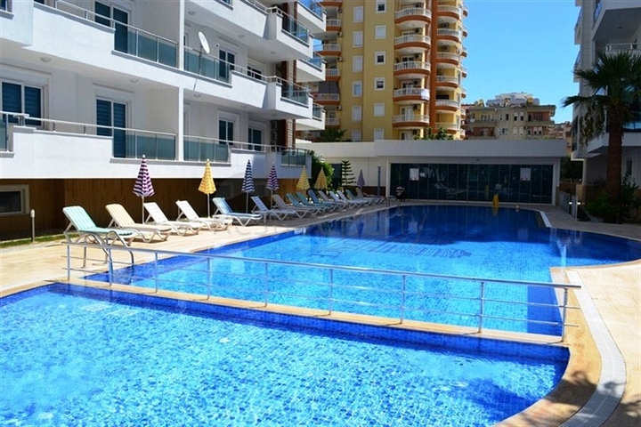 شقة بإطلالة بحرية خلابة في منطقة محمود لار – ألانيا