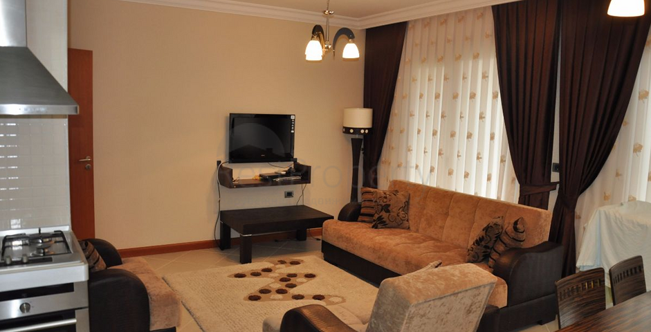 شقة مفروشة على الخط الأول من البحر في مركز المدينة السياحية ألانيا