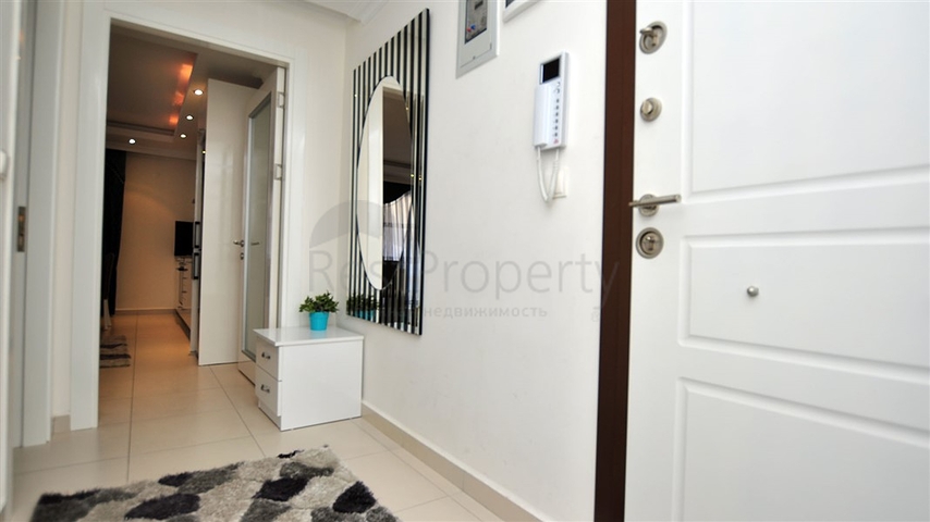 شقة مفروشة في منطقة أفسلار – ألانيا.