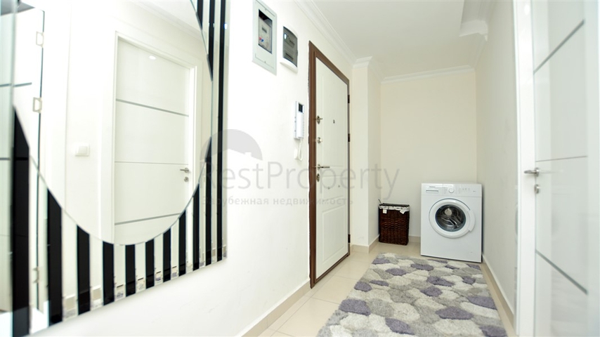 شقة مفروشة في منطقة أفسلار – ألانيا.