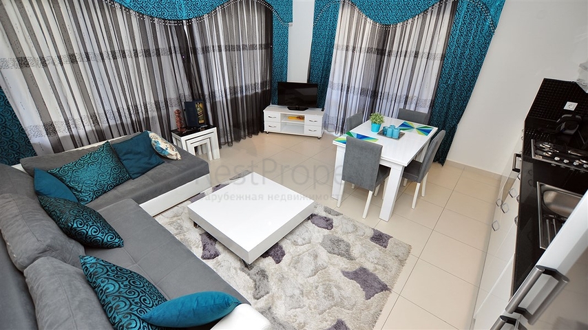 شقة مفروشة في منطقة أفسلار – ألانيا.