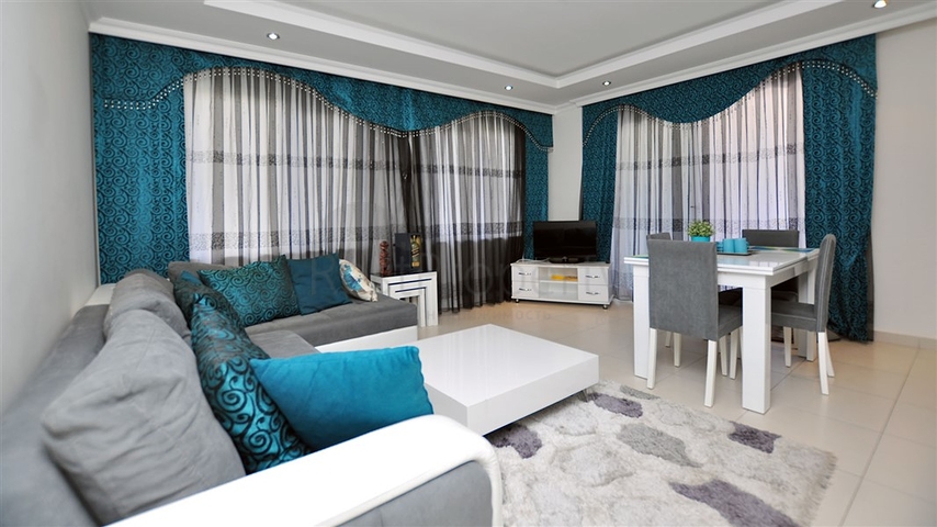 شقة مفروشة في منطقة أفسلار – ألانيا.