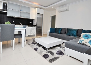 شقة مفروشة في منطقة أفسلار – ألانيا.