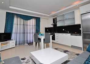 شقة مفروشة في منطقة أفسلار – ألانيا.