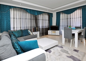 شقة مفروشة في منطقة أفسلار – ألانيا.