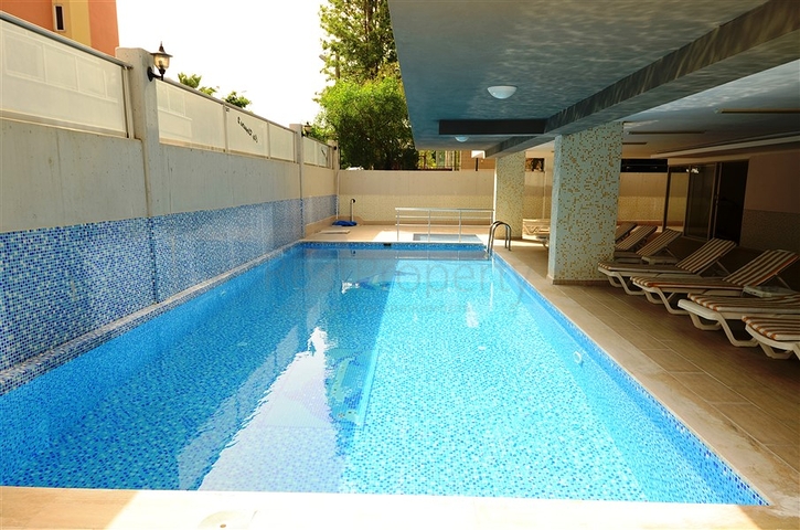 شقة مفروشة على بعد 250 متر من شواطئ كليوباترا في مركز ألانيا.