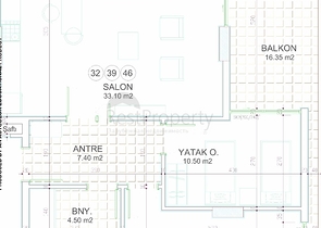 مشروع إستثماري قيد الإنشاء من شركة بناء مشهورة في مركز ألانيا