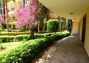 شقة رائعة ضمن أحد المجمعات المميزة على الخط الأول من البحر في مركز ألانيا