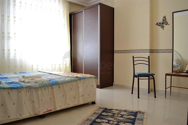 شقة مفروشة بإطلال بحرية ساحرة في منطقة محمود لار – ألانيا