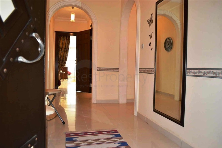 شقة مفروشة بإطلال بحرية ساحرة في منطقة محمود لار – ألانيا