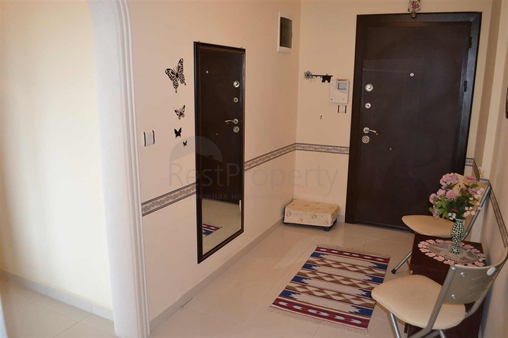 شقة مفروشة بإطلال بحرية ساحرة في منطقة محمود لار – ألانيا