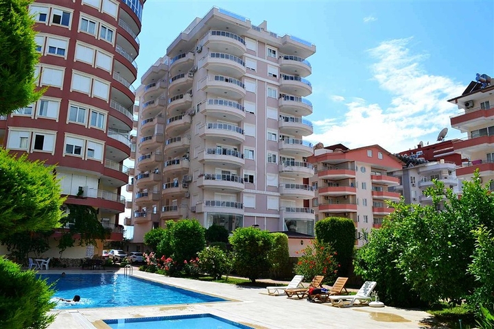 شقة مفروشة بإطلال بحرية ساحرة في منطقة محمود لار – ألانيا