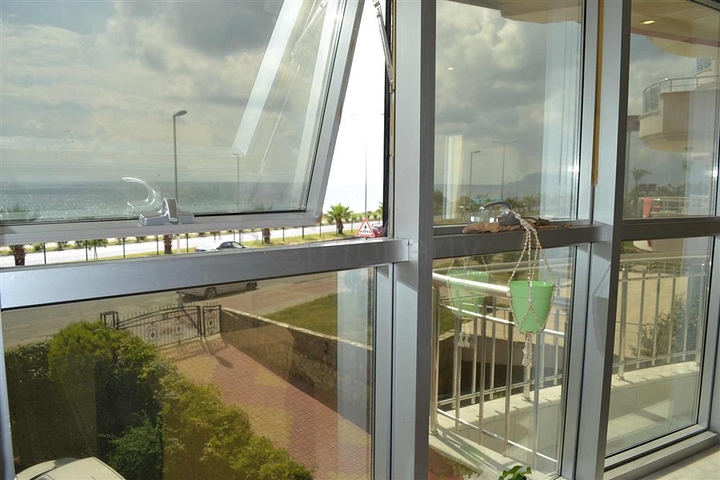 شقة مفروشة بإطلال بحرية ساحرة في منطقة محمود لار – ألانيا