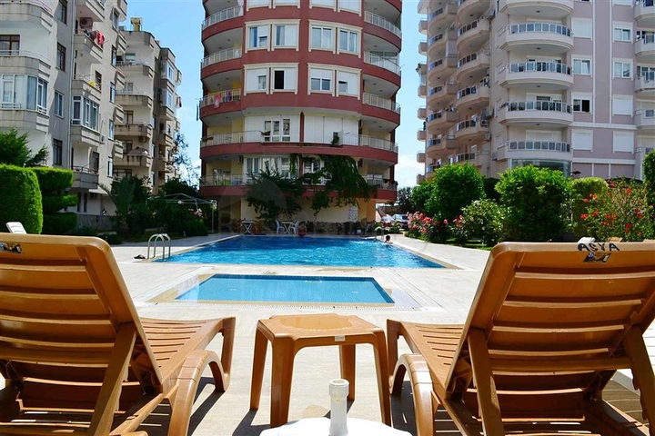 شقة مفروشة بإطلال بحرية ساحرة في منطقة محمود لار – ألانيا