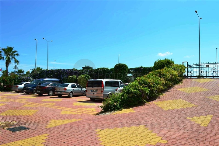 شقة مفروشة بإطلال بحرية ساحرة في منطقة محمود لار – ألانيا