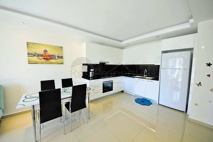 شقة مفروشة ضمن إحدى المجمعات المميزة الراقية فلي منطقة جيكجيلي – ألانيا