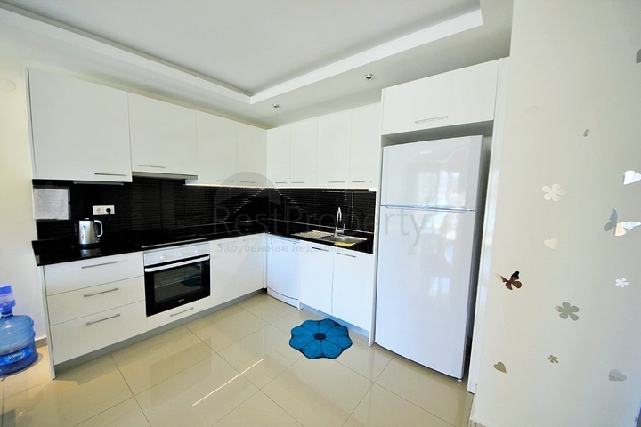 شقة مفروشة ضمن إحدى المجمعات المميزة الراقية فلي منطقة جيكجيلي – ألانيا