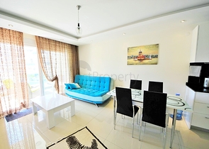 شقة مفروشة ضمن إحدى المجمعات المميزة الراقية فلي منطقة جيكجيلي – ألانيا