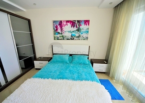 شقة مفروشة ضمن إحدى المجمعات المميزة الراقية فلي منطقة جيكجيلي – ألانيا