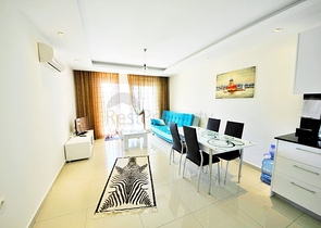 شقة مفروشة ضمن إحدى المجمعات المميزة الراقية فلي منطقة جيكجيلي – ألانيا