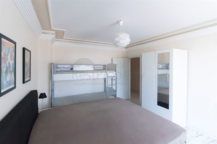 شقة بإطلالة بحرية ساحرة في منطقة توسمور – ألانيا