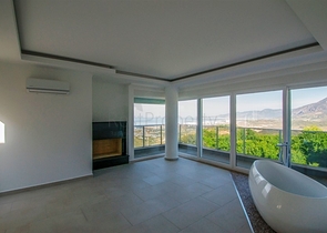 فيلا حديثة مع مناظر خلابة للبحر في منطقة كارجي جاك – ألانيا