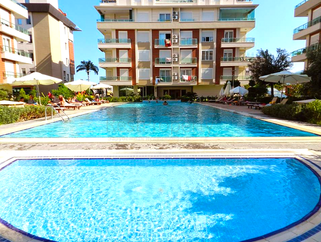 شقة مفروشة ضمن حي ليمان من منطقة كونيالتي – أنطاليا