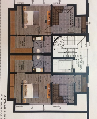 مجمع سكني قيد الإنشاء بإطلالات بحرية في منطقة لارا – أنطاليا